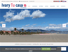 Tablet Screenshot of ivarytucasa.com